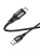  Usb Кабель-зарядка Micro Hoco X50 2.4A 1м в тканевой оплетке черный