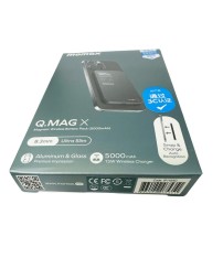 Powerbank магнитный с MagSafe Momax Q. Mag X 5000mAh IP116A черный