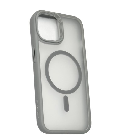  Накладка для i-Phone 15 Keephone Mago Pro Magsafe серый