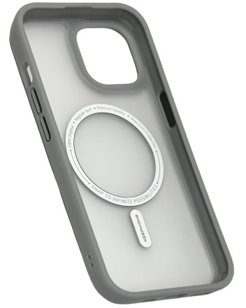  Накладка для i-Phone 15 Keephone Mago Pro Magsafe серый