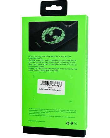  Накладка для i-Phone 16 Pro Max 6.9&quot; Pitaka Aries Tactile Woven case (Alien)