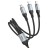  Usb Кабель-зарядка Hoco X102 3в1 Micro/Lightning/Type-C 1м черный