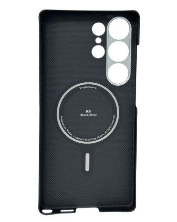  Накладка для Samsung Galaxy S25 Ultra Pitaka Ultra Slim case черно-серая