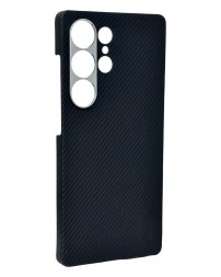 Накладка для Samsung Galaxy S25 Ultra Pitaka Ultra Slim case черно-серая