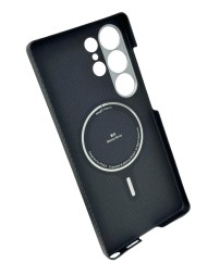 Накладка для Samsung Galaxy S25 Ultra Pitaka Ultra Slim case черно-серая