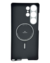 Накладка для Samsung Galaxy S25 Ultra Pitaka Ultra Slim case черно-серая