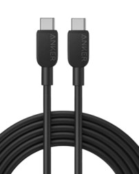 Usb Кабель-зарядка Type-C на Type-C Anker (A81E2611) 1.8м чёрный