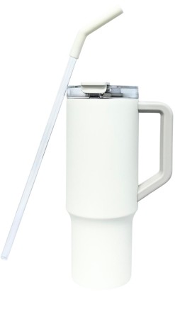  Термокружка Xiaomi Straw Mug 1L (XMXGB01PL) белая