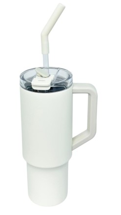  Термокружка Xiaomi Straw Mug 1L (XMXGB01PL) белая
