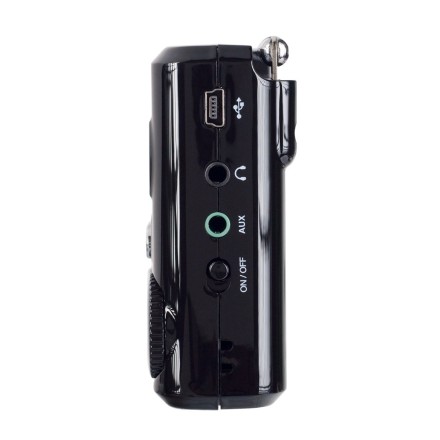  Perfeo мини-аудио Sound Ranger 2Вт/FM/AUX/USB/MicroSD/1000mAh (PF-SV922BK) черная