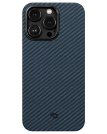  Накладка для i-Phone 14 Pro Max 6.7&quot; Pitaka Magez Case 3 синяя