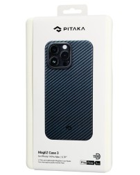Накладка для i-Phone 14 Pro Max 6.7&quot; Pitaka Magez Case 3 синяя
