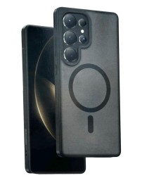 Накладка для Samsung Galaxy S25 Ultra Keephone Mago Pro Magsnap матовый черный