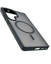 Накладка для Samsung Galaxy S25 Ultra Keephone Mago Pro Magsnap матовый черный