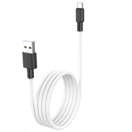  Usb Кабель-зарядка Micro Hoco X29 Superior 2A 1м силиконовый белый