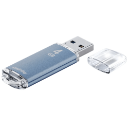 USB флеш накопитель Smartbuy 4GB V-Cut Blue (SB4GBVC-B)