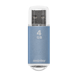 USB флеш накопитель Smartbuy 4GB V-Cut Blue (SB4GBVC-B)