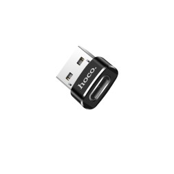 Переходник USB наType-C Hoco UA6 черный