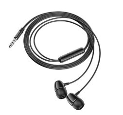 Наушники с микрофоном Borofone BM57 Platinum 1.2м черные