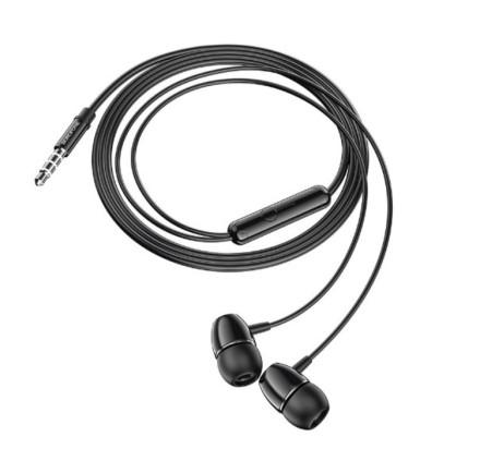  Наушники с микрофоном Borofone BM57 Platinum 1.2м черные