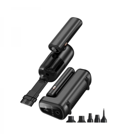  Автомобильный компрессор/пылесос WIWU Inflatable Pumps 5в1 Wi-AI002 черный