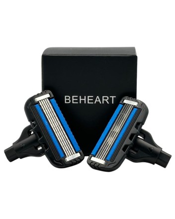  Сменные лезвия для бритвы Beheart S500 (2шт) черное