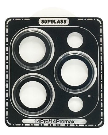  Защитное стекло для задней камеры Supglass XC-31 iPh 14Pro/14 Pro Max 3pcs черное