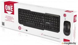 Мультимедийный комплект клавиатура+мышь Smartbuy ONE черно-серый (SBC-230346AG-KG)