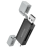  Картридер Borofone DH9 2TB 480Mbps USB/Type-C 2.0 чёрно-серый