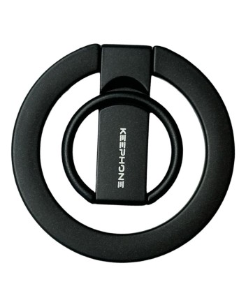  Магнитный держатель-кольцо для i-Phone Keephone Magclasp Flip черный