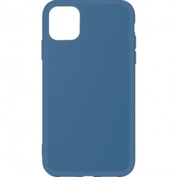 Чехол-накладка  i-Phone 11 Pro Max Silicone icase  №38 тёмно-голубая