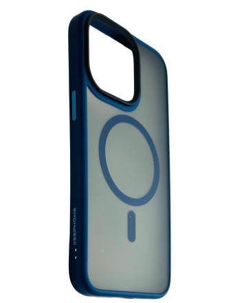  Накладка для i-Phone 15 Keephone Mago Pro Magsafe синий