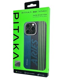 Накладка для i-Phone 16 Pro Max 6.9" Pitaka Aries Tactile Woven case (Credit card)