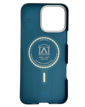  Накладка для i-Phone 16 Pro Max 6.9&quot; Pitaka Aries Tactile Woven case (Credit card)