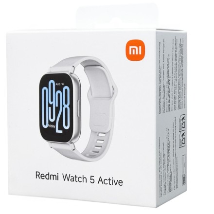  Умные часы Xiaomi Redmi watch 5 Active серебристые