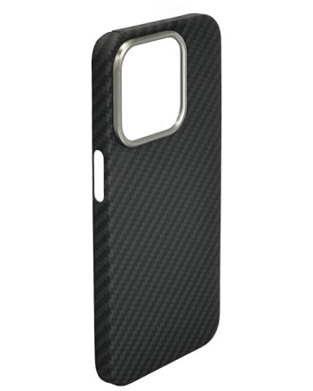  Накладка для i-Phone 15 Pro Keephone Kevlar Magsafe черный