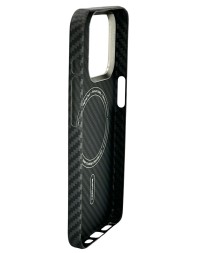 Накладка для i-Phone 15 Pro Keephone Kevlar Magsafe черный