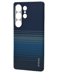 Накладка для Samsung Galaxy S25 Ultra Pitaka Tactile Woven case (Moonrise)