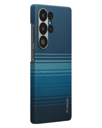  Накладка для Samsung Galaxy S25 Ultra Pitaka Tactile Woven case (Moonrise)