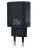  Сетевое зарядное устройство EOFE E203 1C/1USB 20W черное