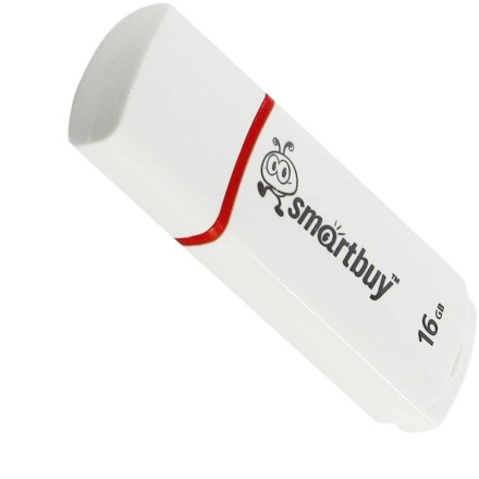  USB флеш накопитель Smartbuy 16GB Crown White (SB16GBCRW-W)