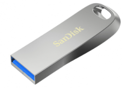 3.1 USB флеш накопитель SanDisk CZ74 Ultra Luxe 256GB (SDCZ74-256G-G46)