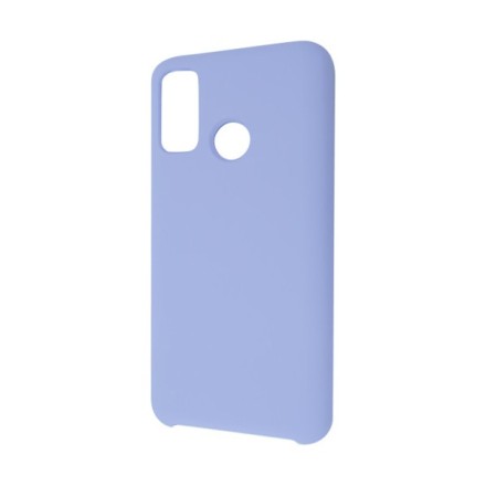 Накладка для Huawei Honor 9X Lite Silicone cover без логотипа сиреневая