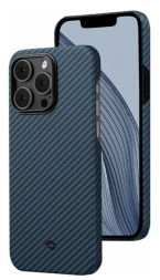 Накладка для i-Phone 14 Pro 6.1&quot; Pitaka Magez Case 3 синяя