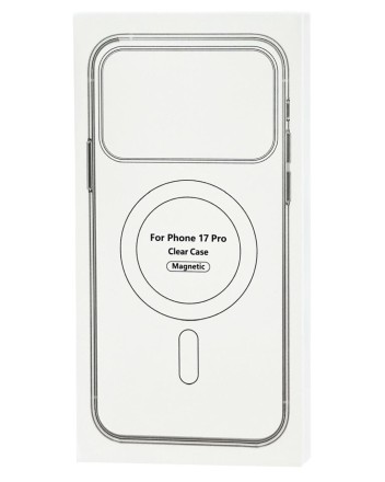  Накладка для i-Phone 17 Pro силикон MagSafe Clear Case