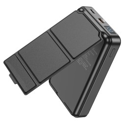 Powerbank с беспроводной зарядкой MagSafe Borofone BJ29 PD20W 10000mAh Type-C черный