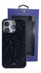 Накладка для i-Phone 12 Pro Max 6.7&quot; Swarovski черный