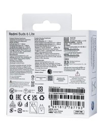 Наушники беспроводные Xiaomi Redmi Buds 6 Lite синий