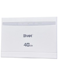 Мобильный роутер Bvot 4G LTE CPE WiFi 300 Mbps/1wan/2lan белый
