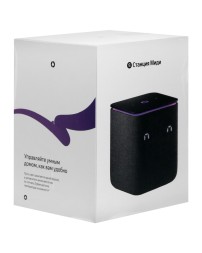 Умная колонка Яндекс Станция Миди с Алисой и Zigbee черная
